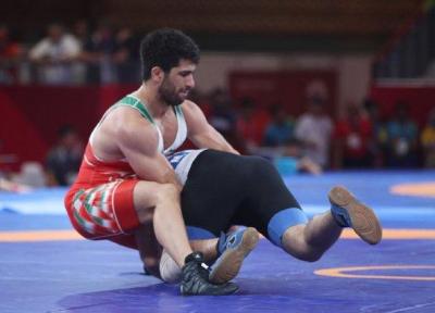 حسین نوری به مدال طلا بوسه زد، 5 طلای کشتی ایران در بازی های آسیایی