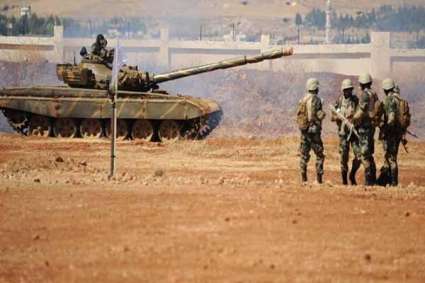نیروهای زرهی ارتش سوریه راهی شرق فرات شدند