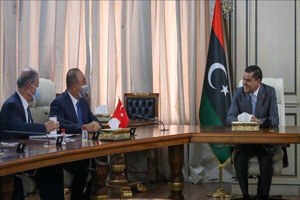 ملاقات چاووش اوغلو و نخست وزیر لیبی